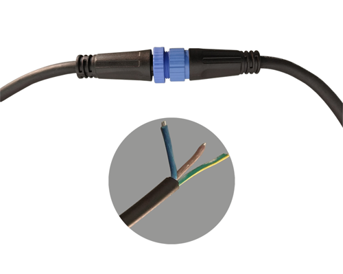 LED waterproof connector