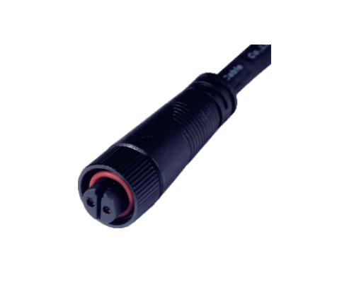 M12 metal female plug