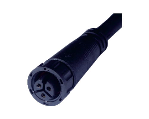 M12 plastic female plug