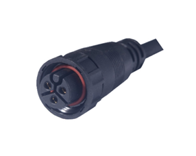 M19插孔公头注塑式连接器