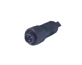 M16插针公头组装式连接器