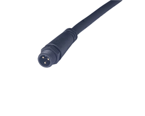 M12螺帽公母连接器