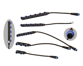 Shenzhen street light waterproof connector